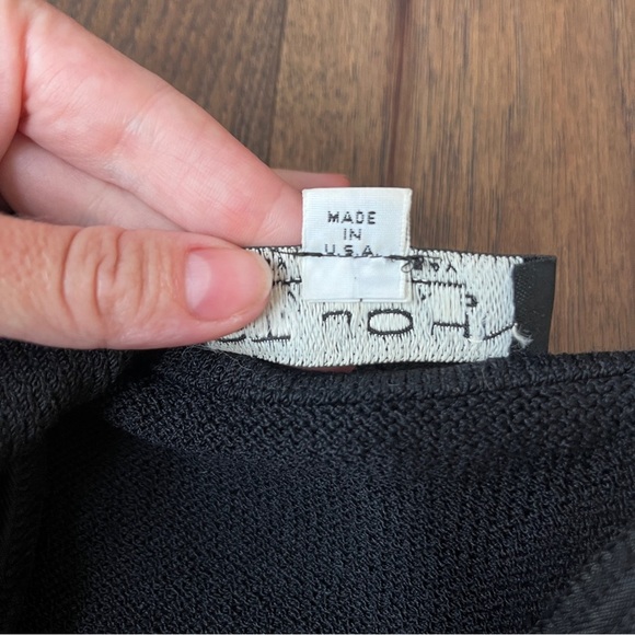 St. John Black Gold Santana Knit Collared Zip Up Evening Jacket Size 2 - Picture 13 of 13